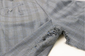 安中総合。ツナシマで作りました。ズボン。